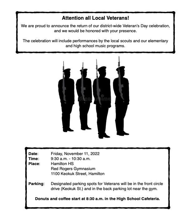 Veteran’s Day Invitation