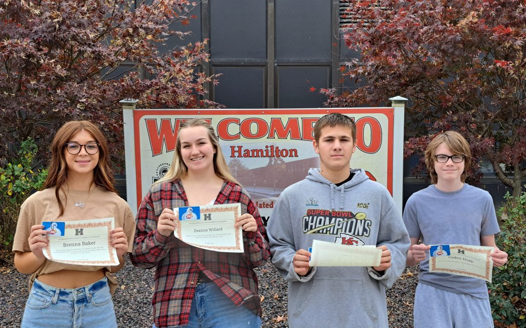 Students of the Month