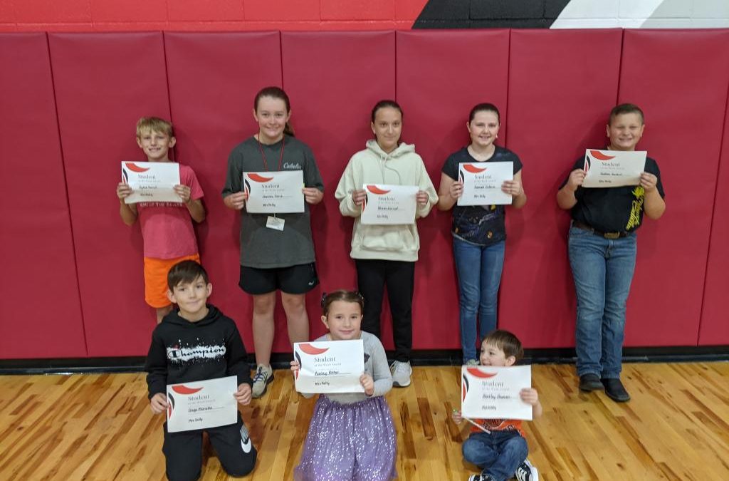 Junior High and Elementary Students of the Week