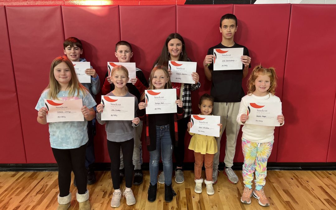 Junior High and Elementary Students of the Week