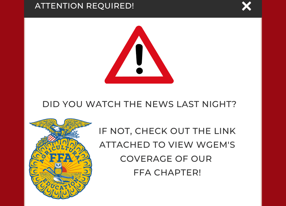Check out our FFA Chapter!