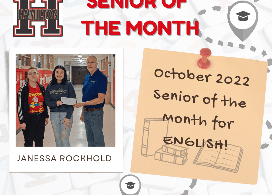 October Senior of the Month