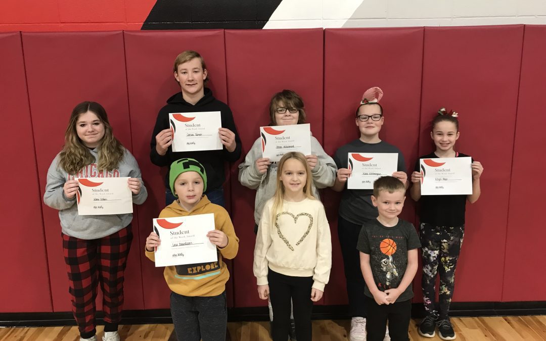 Junior High and Elementary Students of the Week