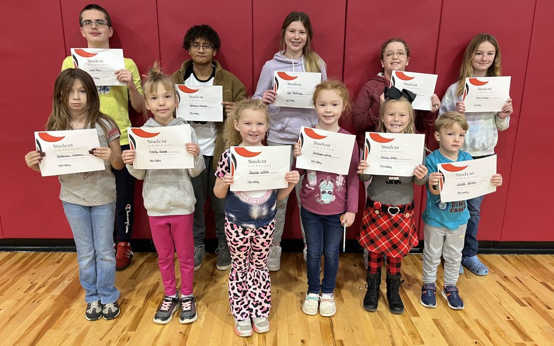 Junior High and Elementary Students of the Week