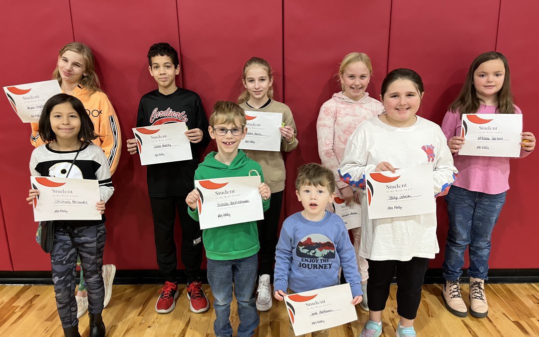 Junior High and Elementary Students of the Week