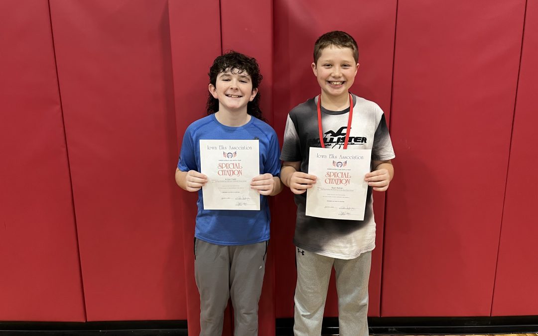 Elks Essay Contest Winners