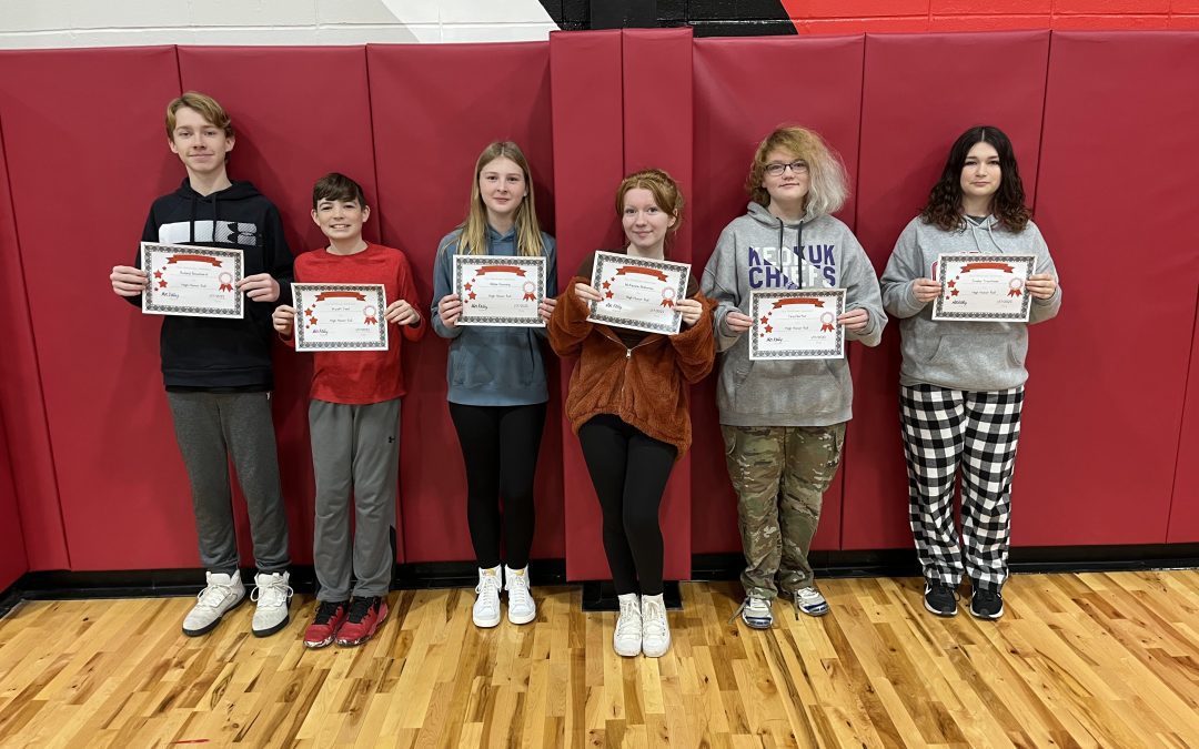 8th Grade High Honor Roll