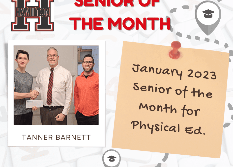 January Senior of the Month!