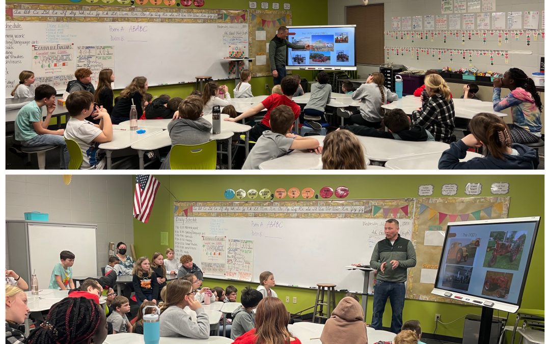 Farming Presentation in 4th Grade today