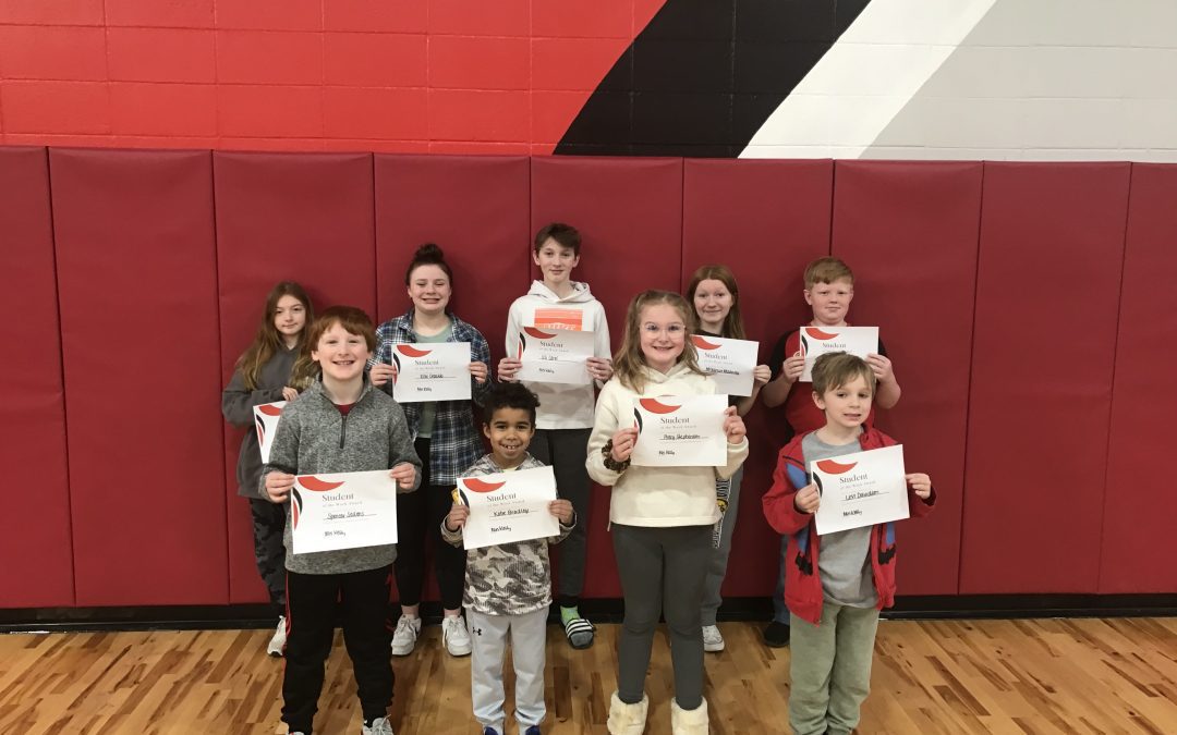 Junior High and Elementary Students of the Week