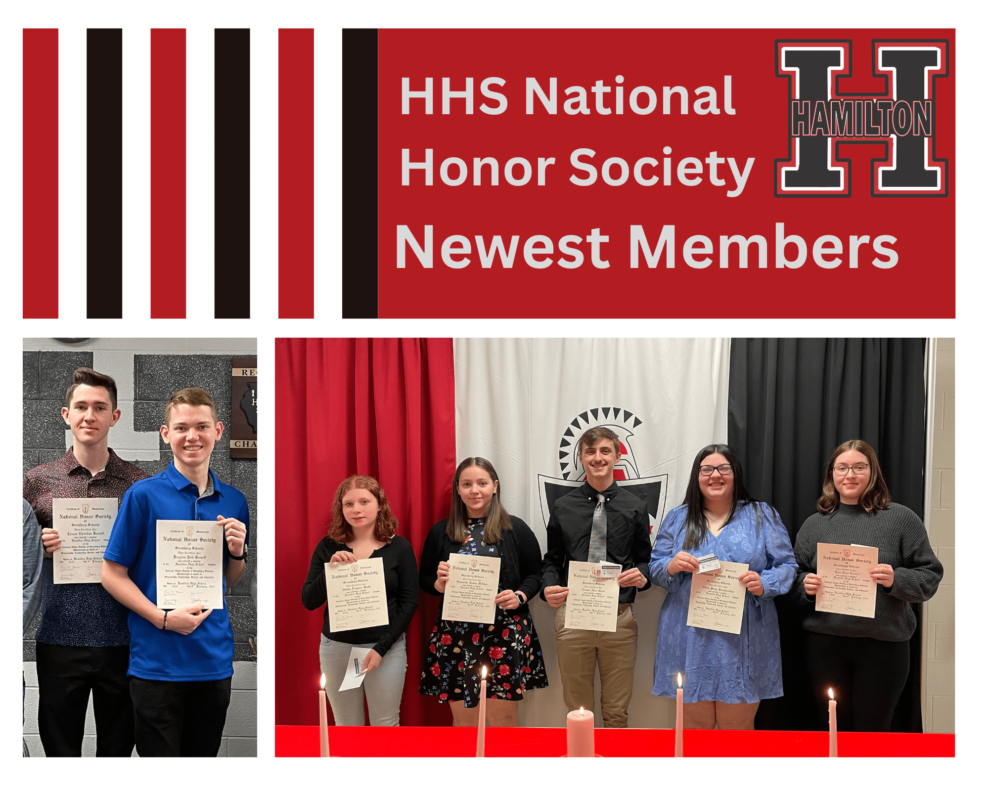 NATIONAL HONOR SOCIETY LIST OF MEMBERS visual data 8