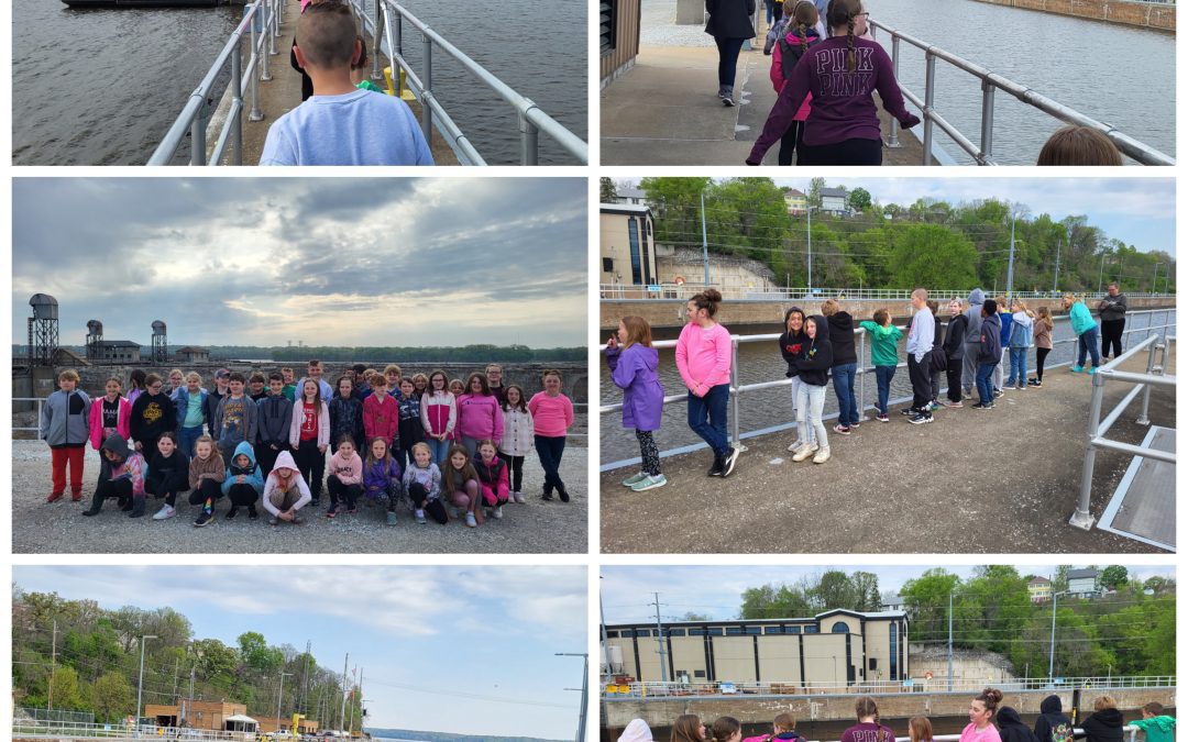 3rd Grade Field Trip to the Lock and Dam Today