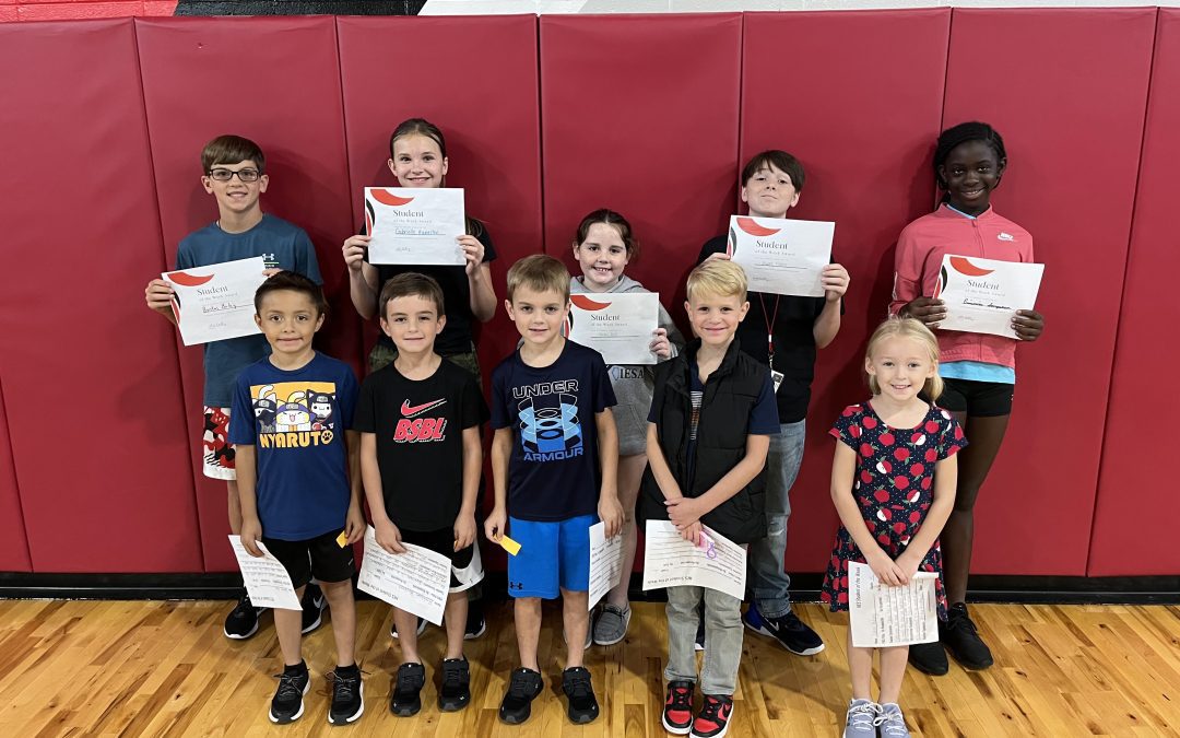 Junior High and Elementary Students of the Week