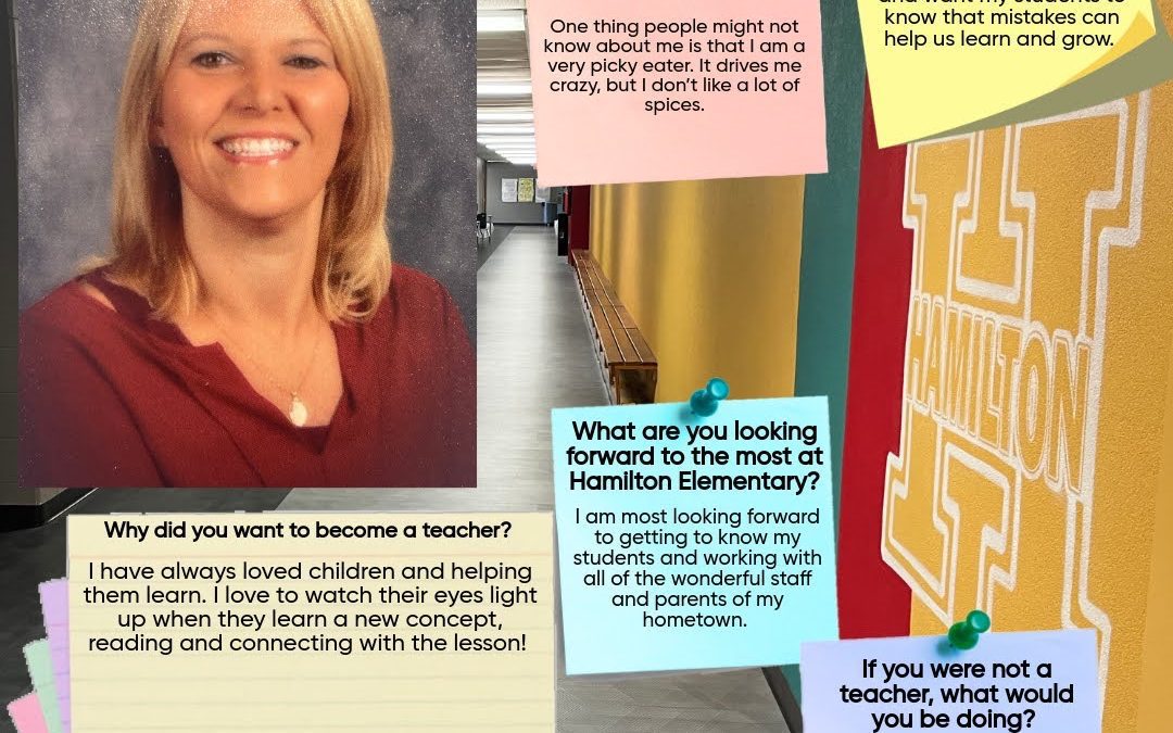 HES New Teacher Spotlight: Mrs. Bolton (3rd Grade)