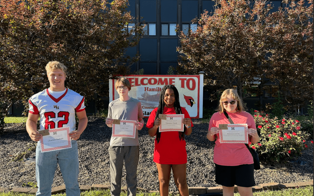 HHS Students of the Month: August