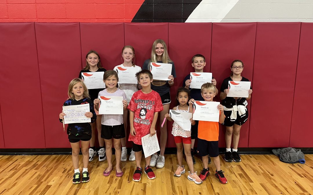 Junior High and Elementary Students of the Week