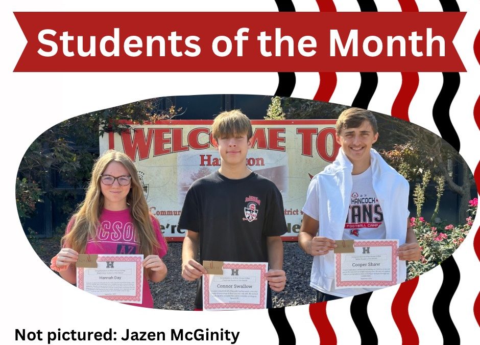 Students of the Month