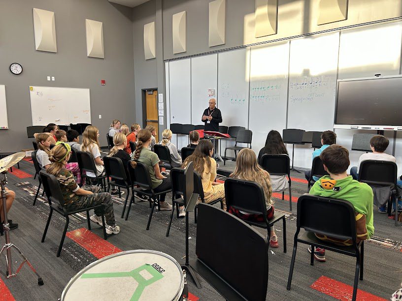 Guest Speaker in 6th Grade Today
