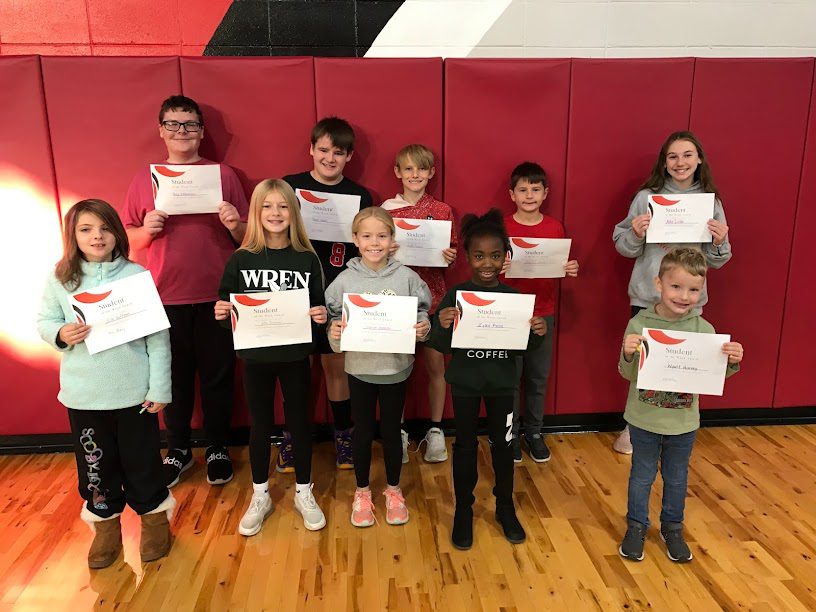 Junior High and Elementary Students of the Week