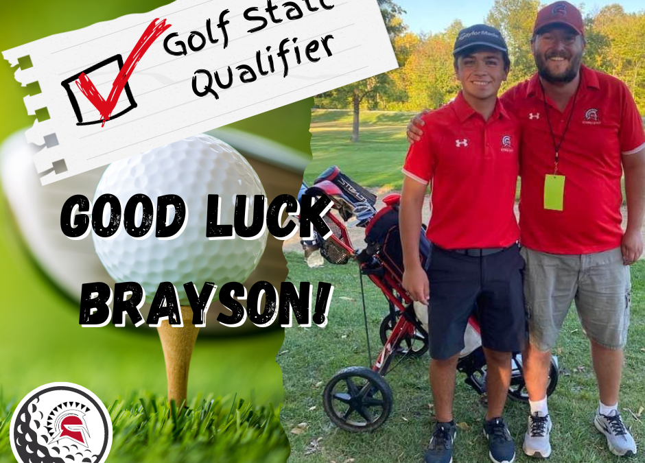 Good Luck at the IHSA State Golf Meet, Brayson! Hamilton Schools