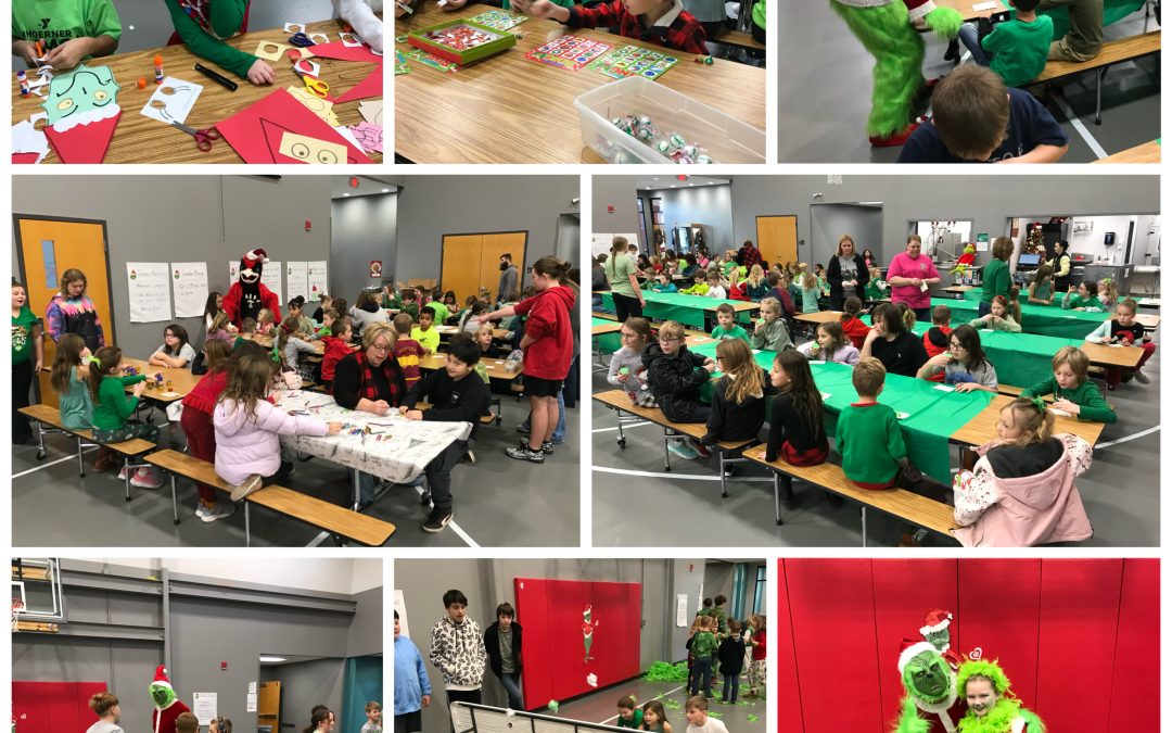 Quarter 2 PBIS Celebration: Grinch Party (K-5)